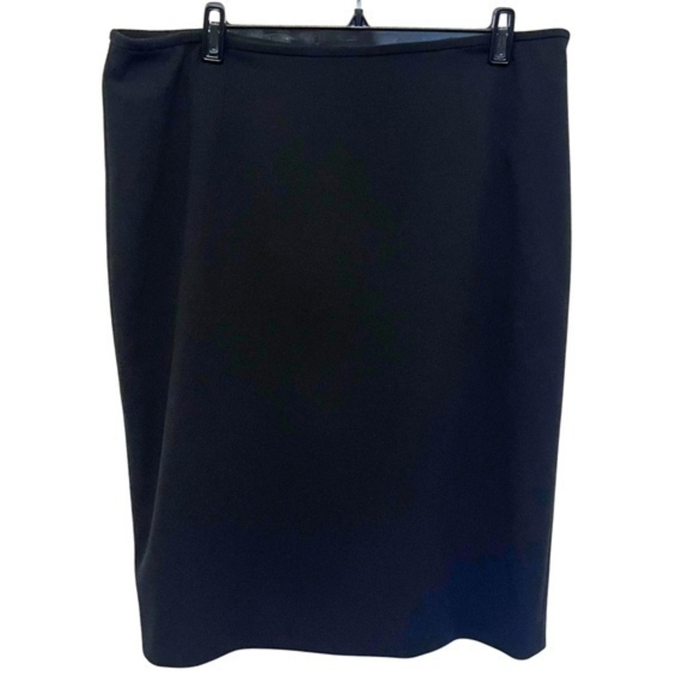 Calvin Klein Women's Size 14 Black Skirt | Zipper Back | GUC